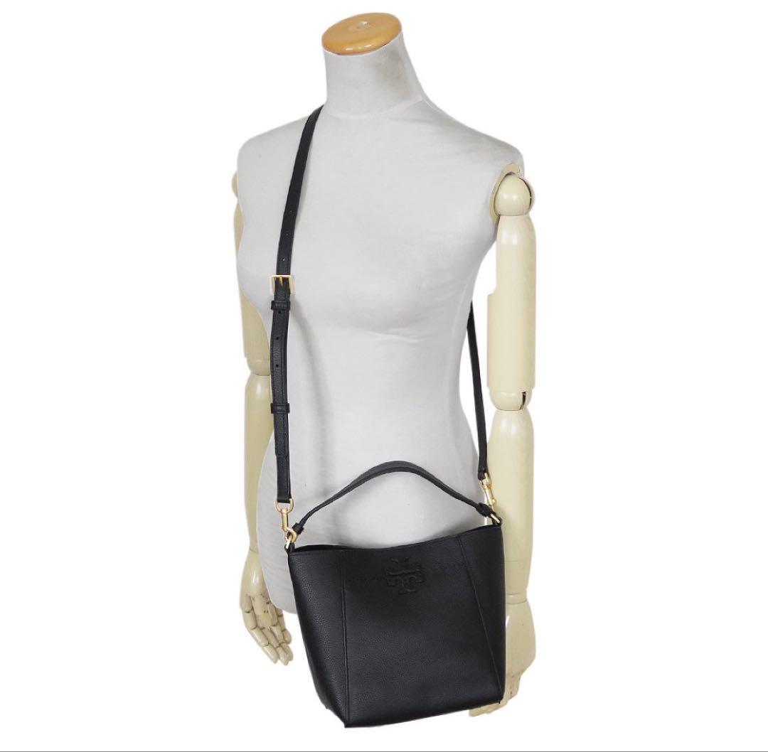 TORY BURCH MCGRAW SMALL BUCKET BAG ショルダー