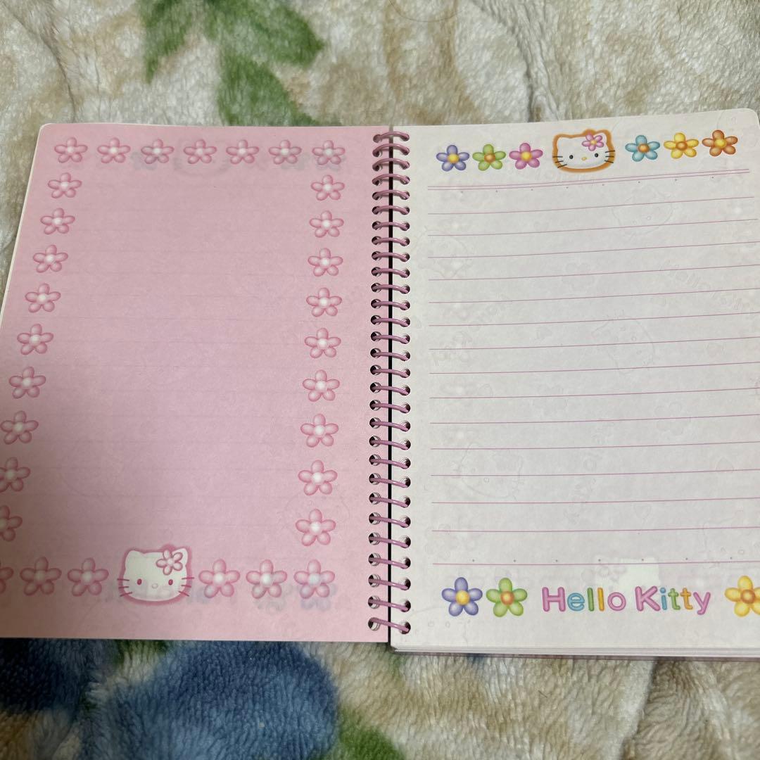 希少 サンリオ ハローキティ リングノート 当時物