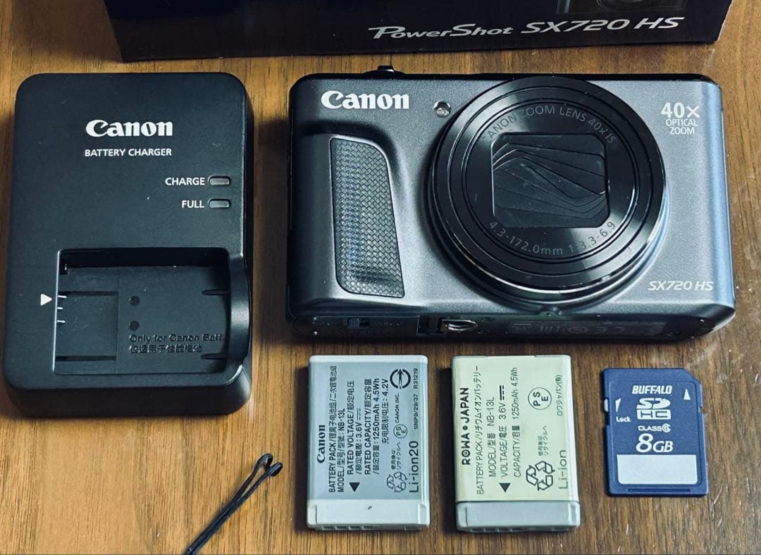 Canon デジタルカメラ PowerShot SX720 HS ブラック