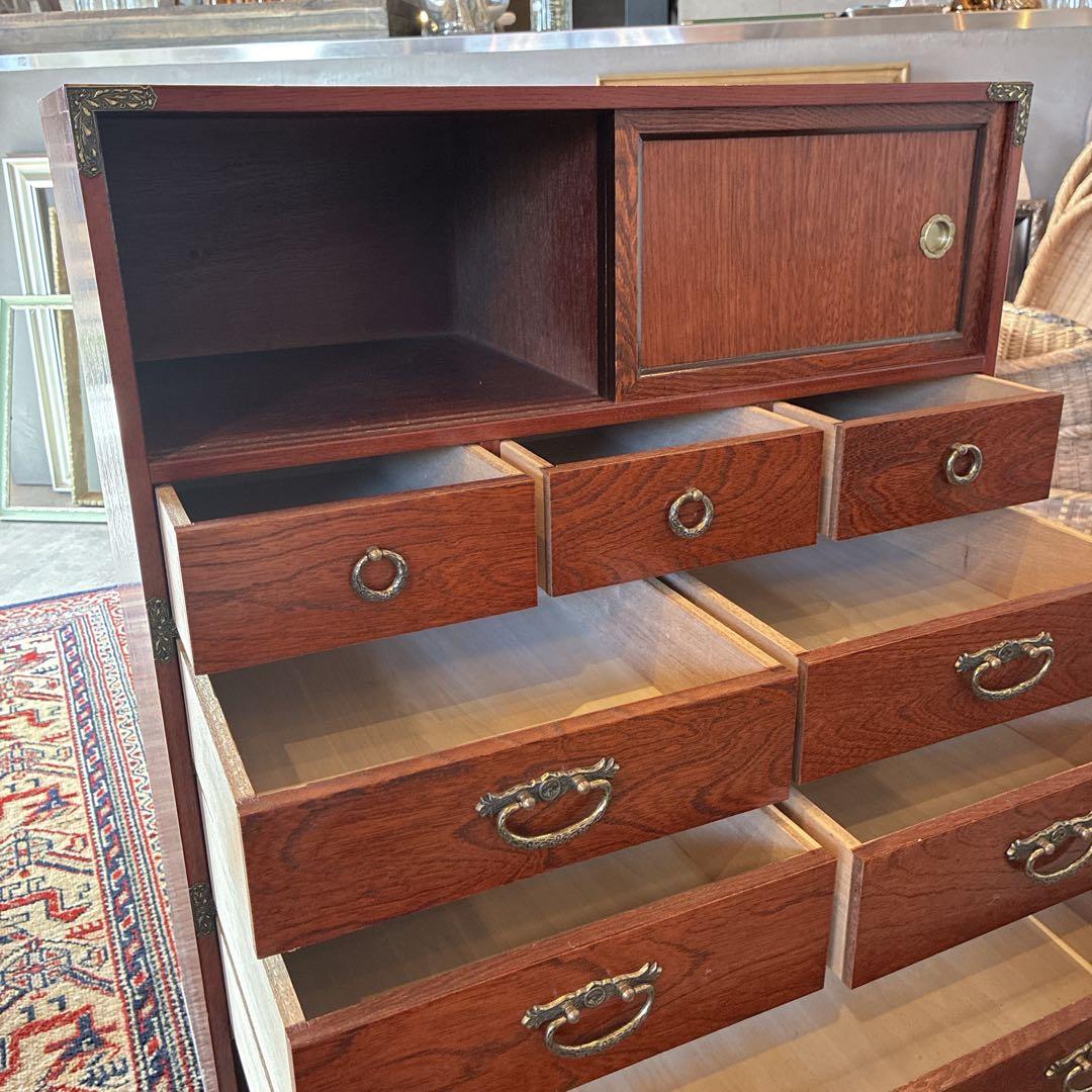 美品　小箪笥　民芸箪笥　7段　レトロ