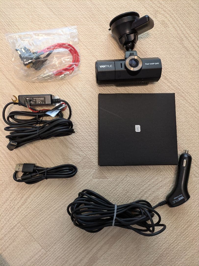 値下げ！VANTRUE N2s ドライブレコーダー　前後カメラ