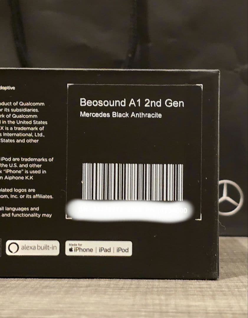 Mercedes×Bang&Olufsen ポータブルスピーカー　非売品