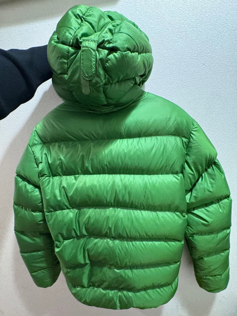 廃盤品 mont-bell グリーン ライトアルパインダウンパーカ M