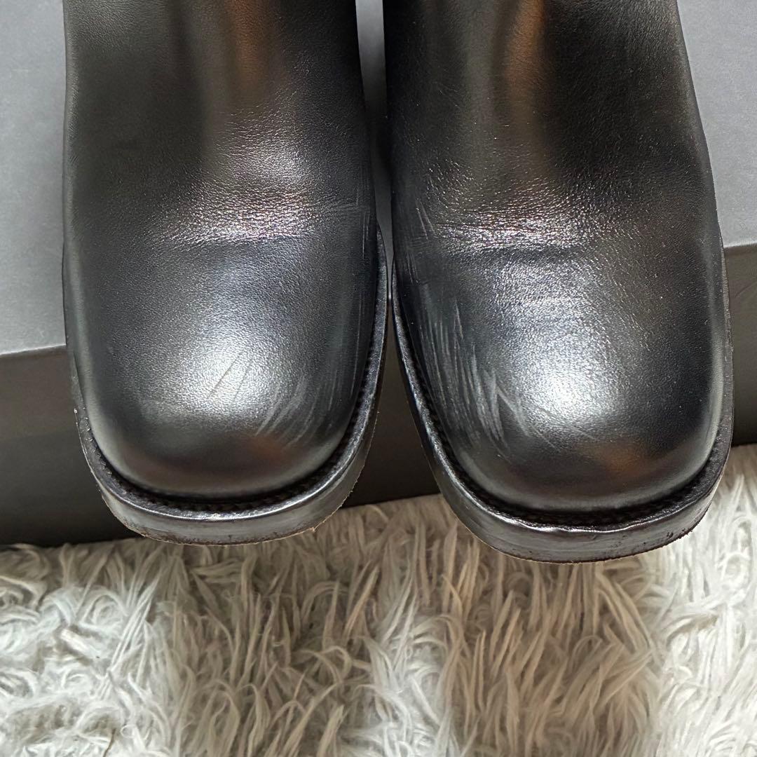 【美品】Dior 本革 バイカーブーツ 37〈定価168,000円〉