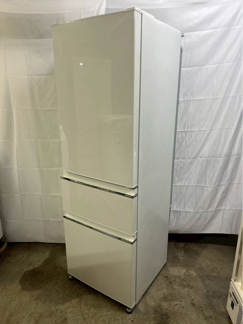 三菱電機 3ドア冷蔵庫 MR-CX37F 2020年製 365L 右開き