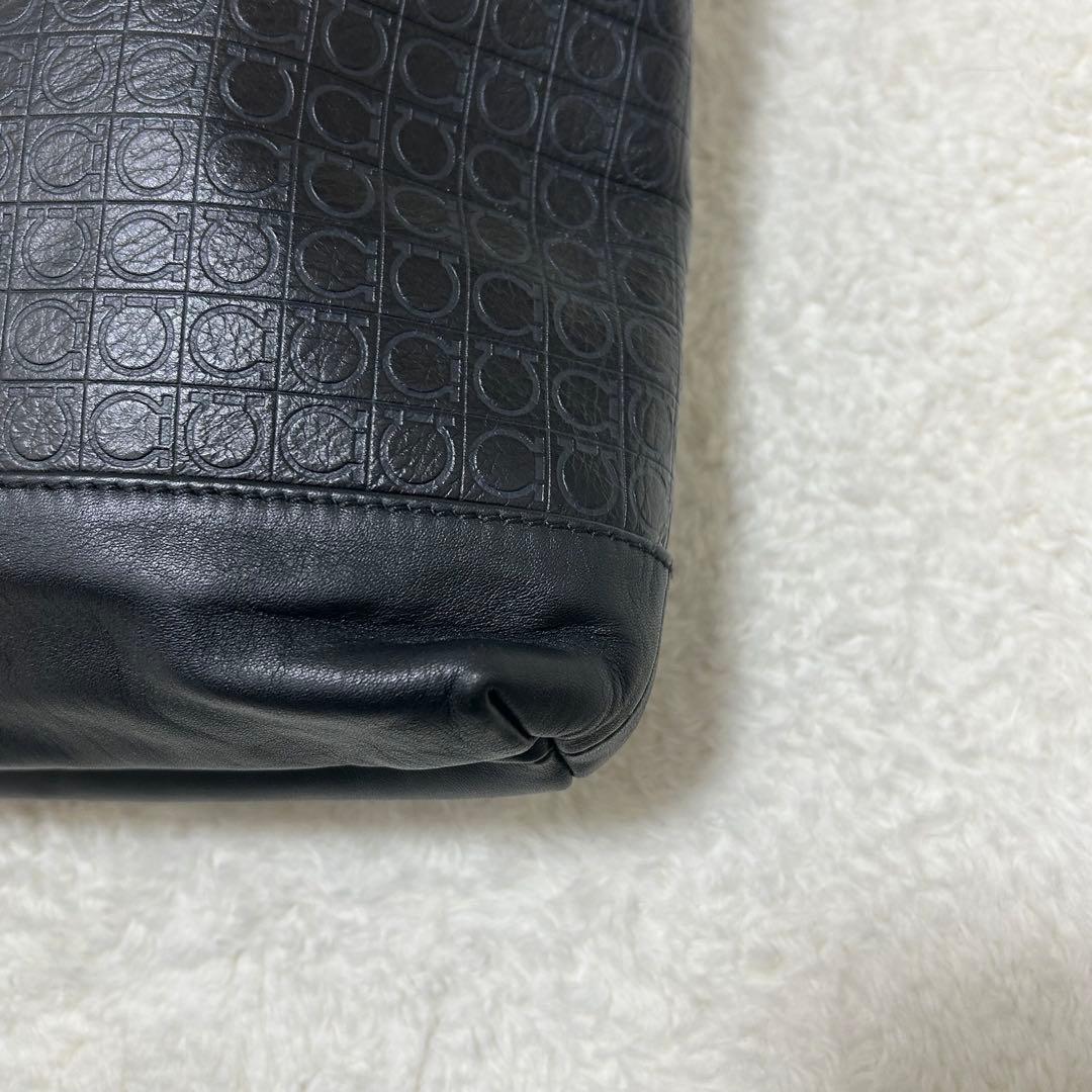 【美品】サルバトーレフェラガモ 2way トートバッグ ビジネスバッグ レザー