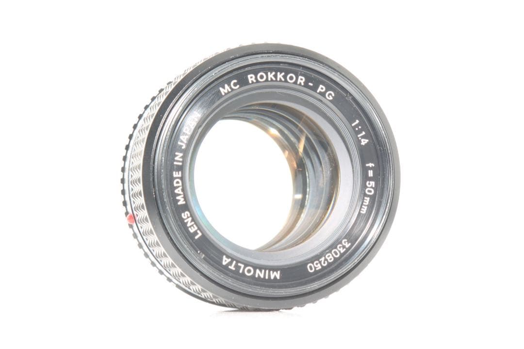 整備品 minolta SRT SP MC ROKKOR-PG 50 f1.4