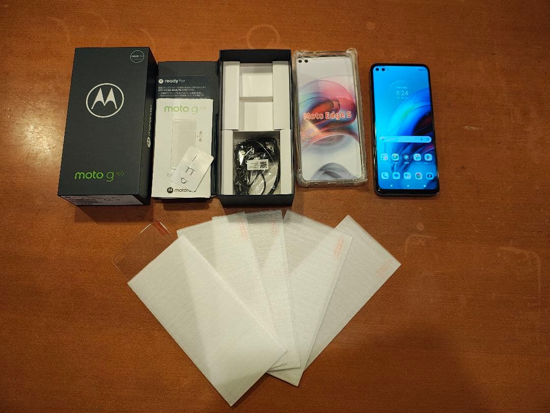 moto g100 充電器とケーブルはありません