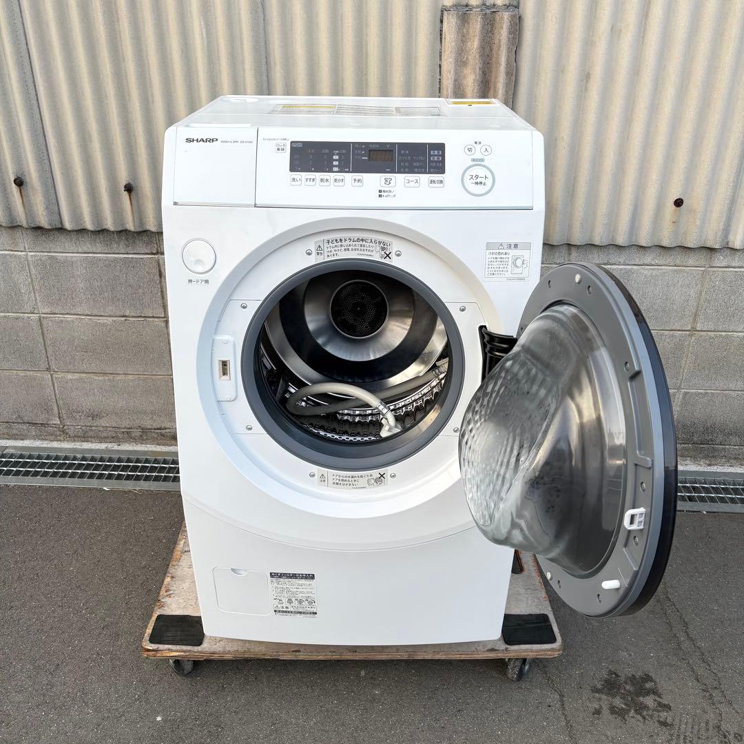 SHARP ドラム式洗濯機 ES-H10G-WR 2023年製