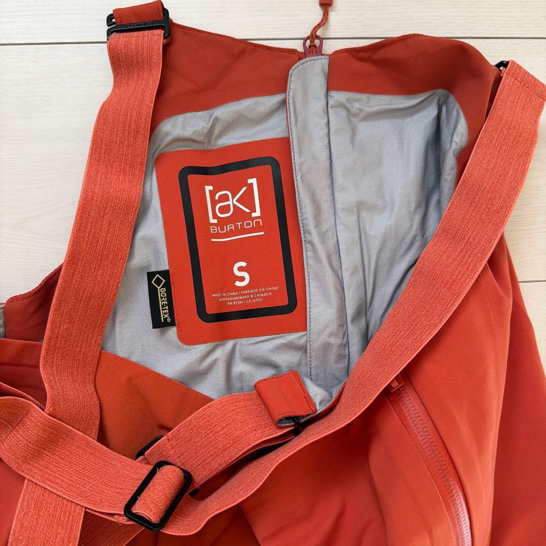 ak スノーボードウェア 女性用 上下セット ネイビーオレンジ