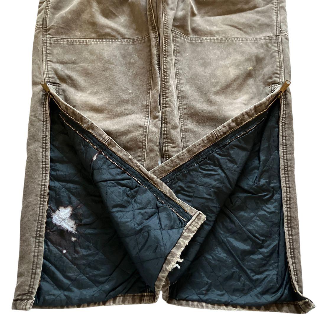USA製90s carhartt ダブルニーオーバーオール XXLサイズ相当