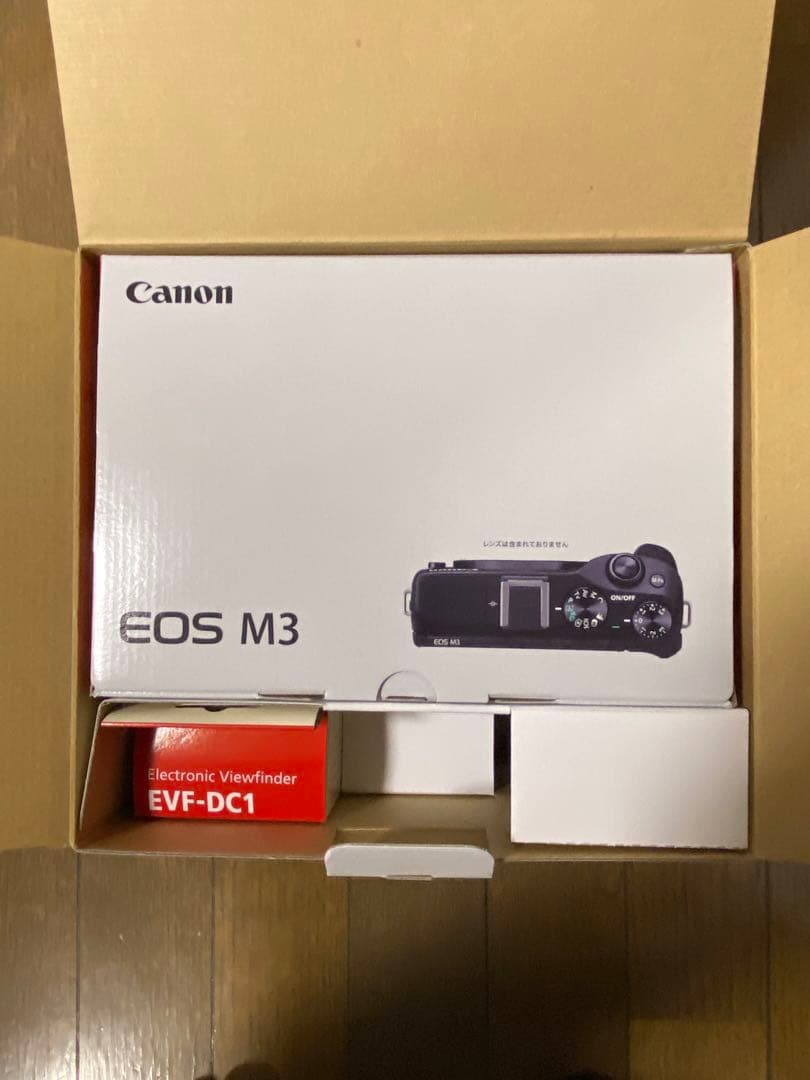 Canon EOS M3 ミラーレス一眼カメラ レンズ、EVFセット
