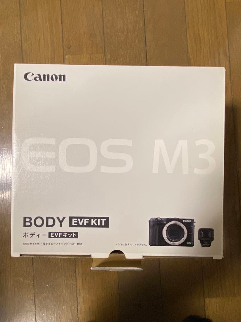Canon EOS M3 ミラーレス一眼カメラ レンズ、EVFセット
