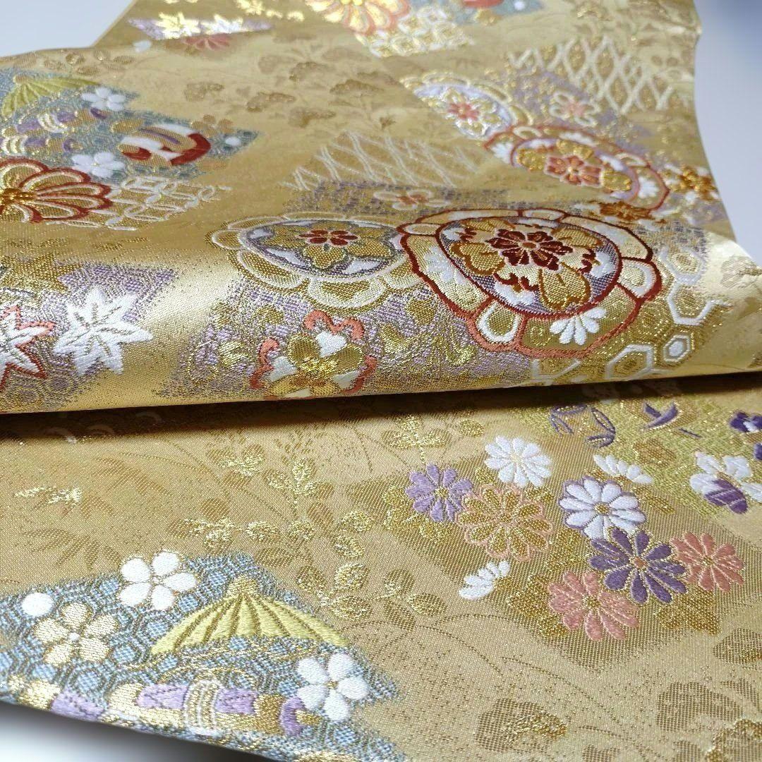 黒留袖と袋帯セット　金彩　作家物　正絹　トールサイズ　帯長尺