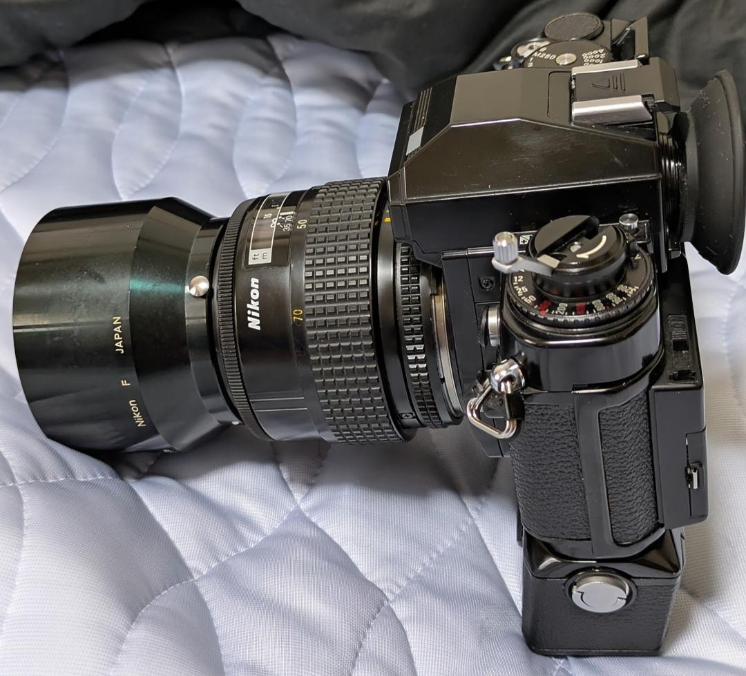 美品！Nikon FA 今買える昔の高級名機 人気黒 35-70mm セットで