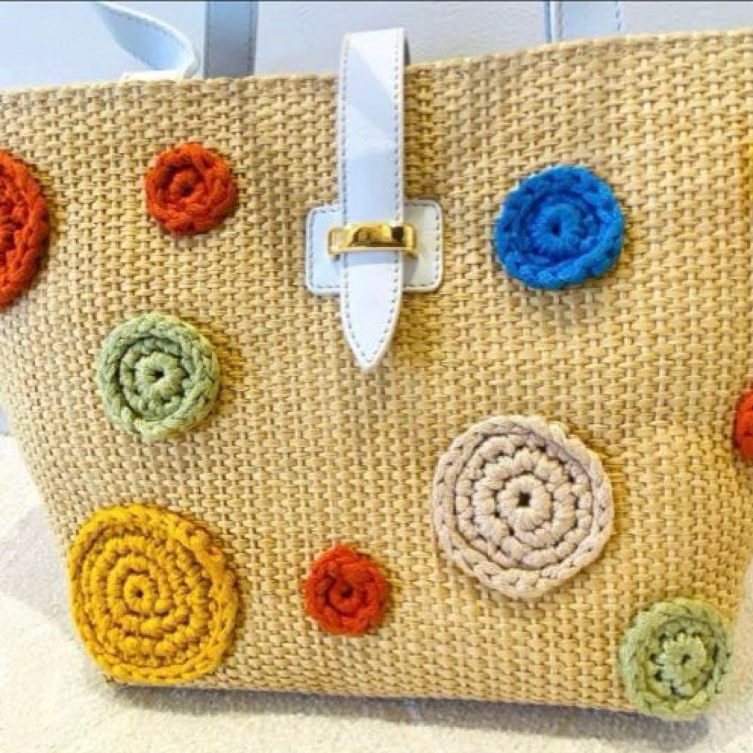 美品　CAPAF カパフ　カゴバッグ　イタリア　鞄　カバン