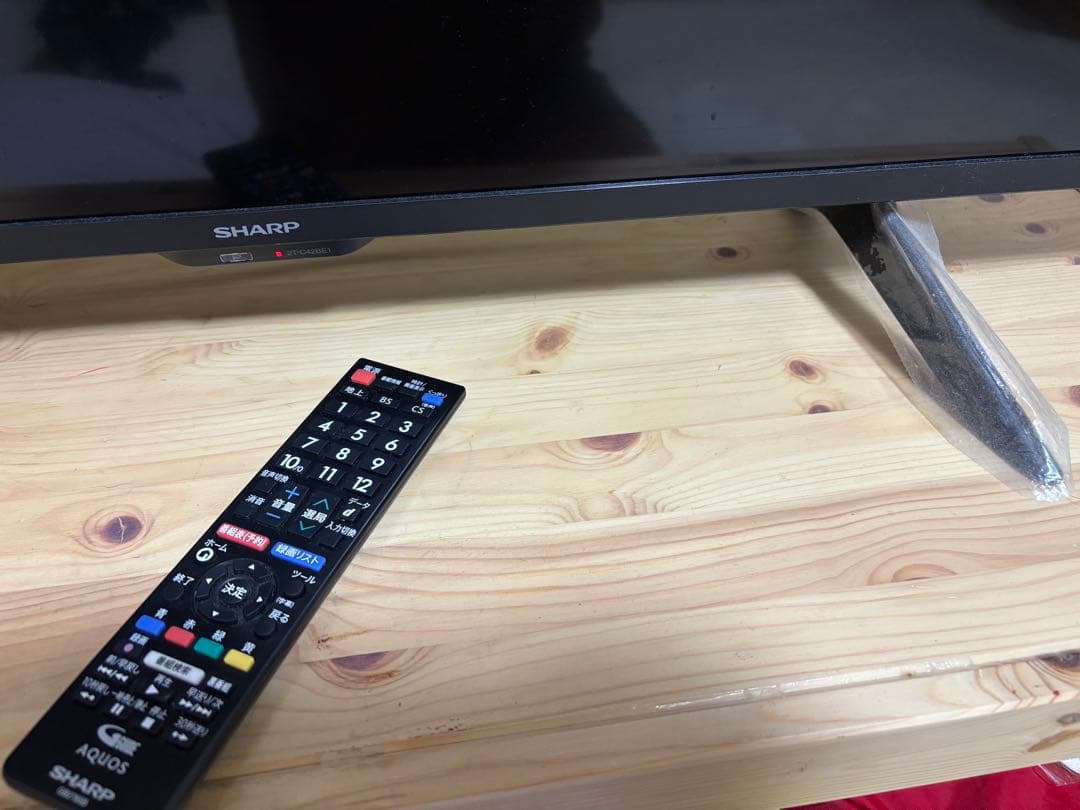 SHARP AQUOS 液晶カラーテレビ ジャンク品