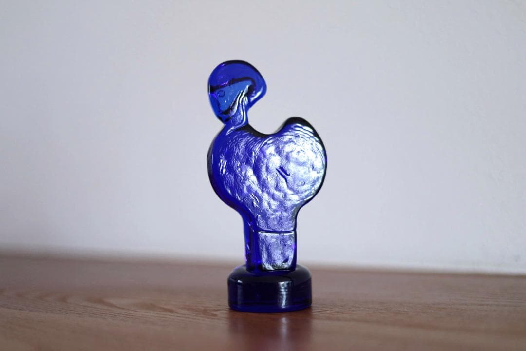 Erik Hoglund エリックホグラン ガラスオブジェ 1228bl