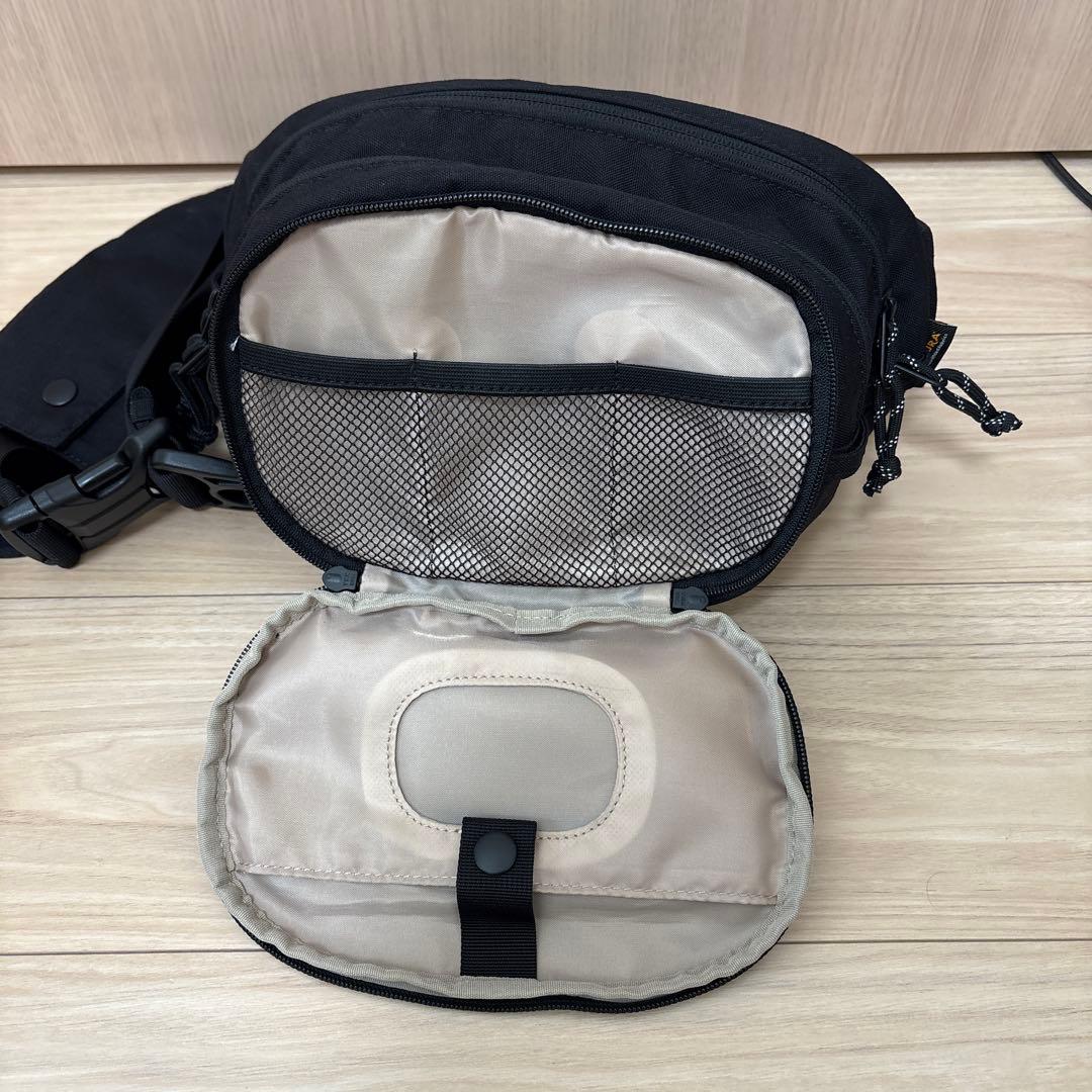 【短期使用】Hugoo ハグー ヒップシートキャリア ブラック 箱・説明書付き