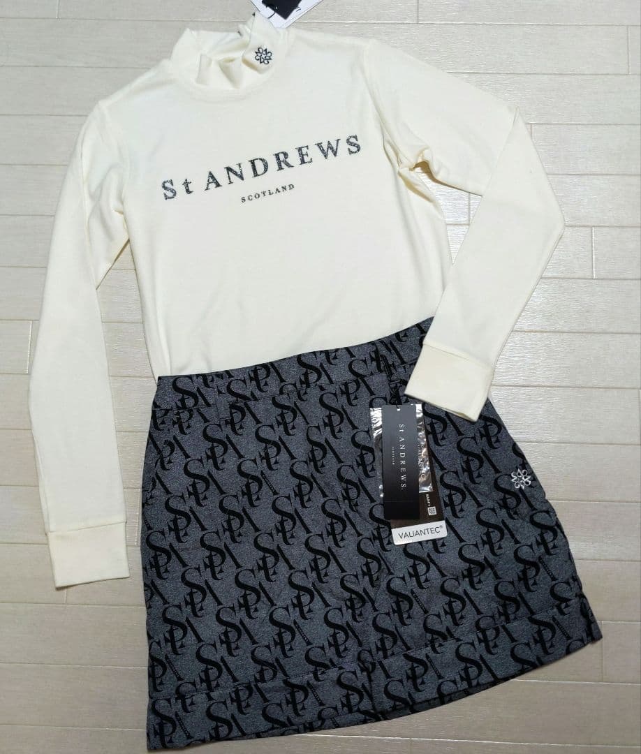 再再再値下げ新品　セントアンドリュース　中綿スカートS　　定価33000円