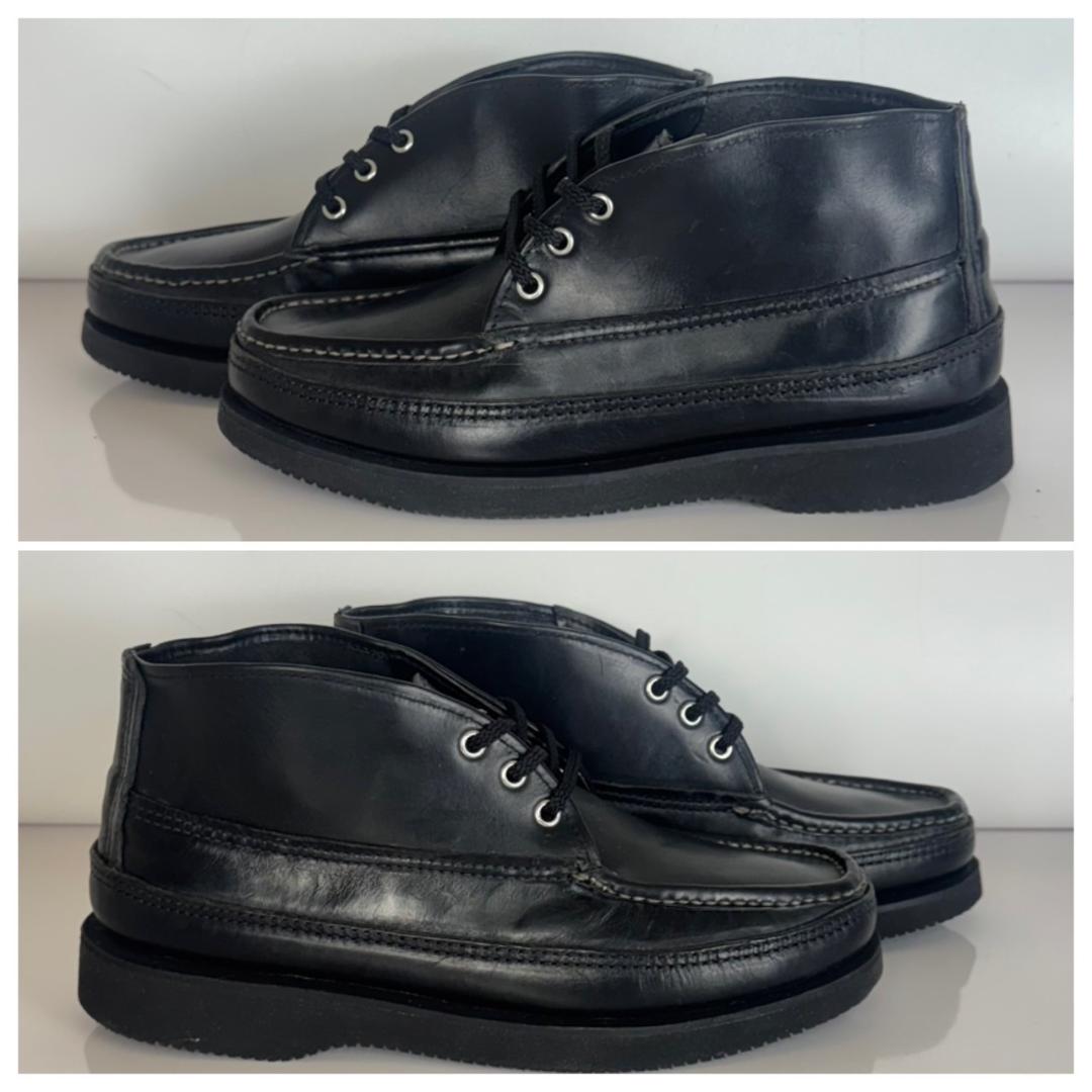 未使用 ラッセルモカシン スポーティングクレーチャッカ 200-27W US8E