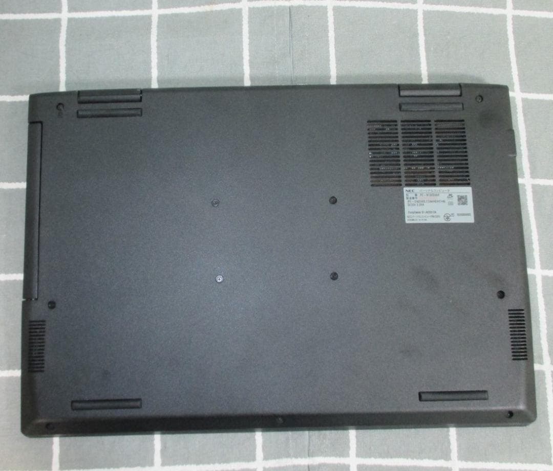 NECノートPC Ryzen7 バッテリー99％、本体も超美品！