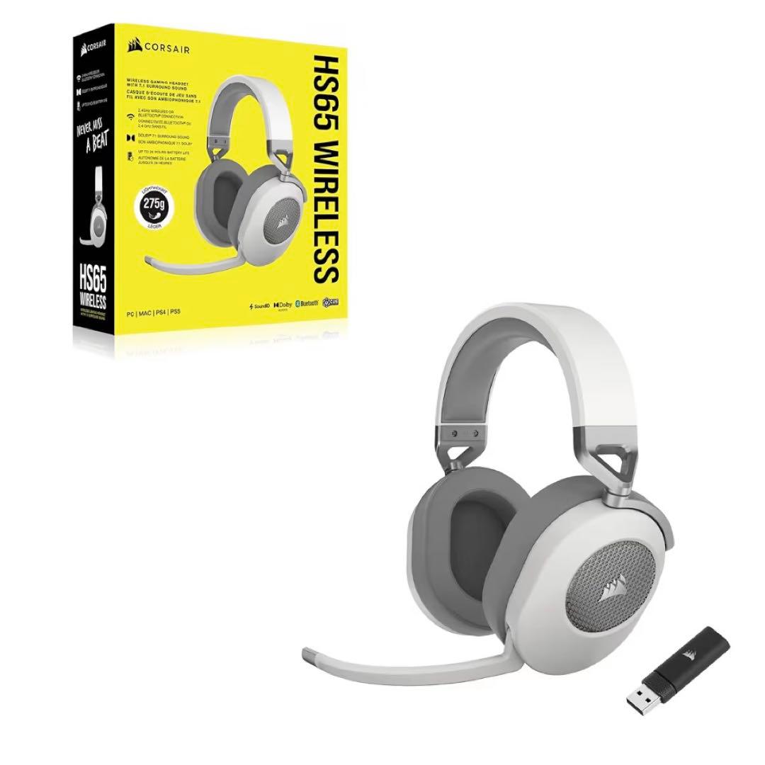 【新品】コルセア ワイヤレスゲーミングヘッドセット CA-9011286-AP2