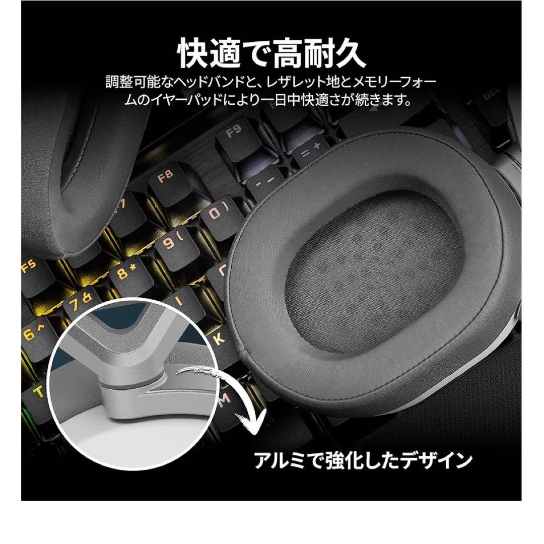 【新品】コルセア ワイヤレスゲーミングヘッドセット CA-9011286-AP2