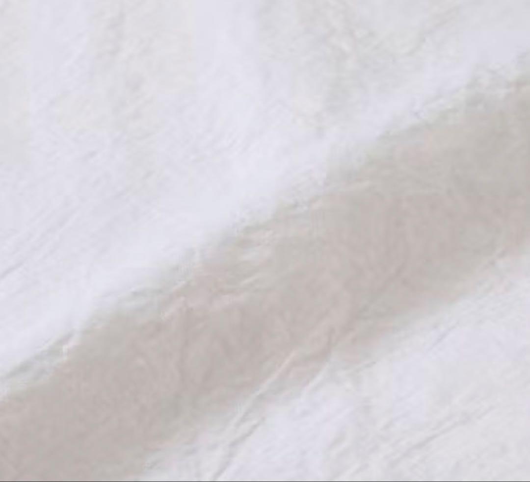 【美品】中川政七商店 綿麻ラグランワークシャツ 白 コットンリネン