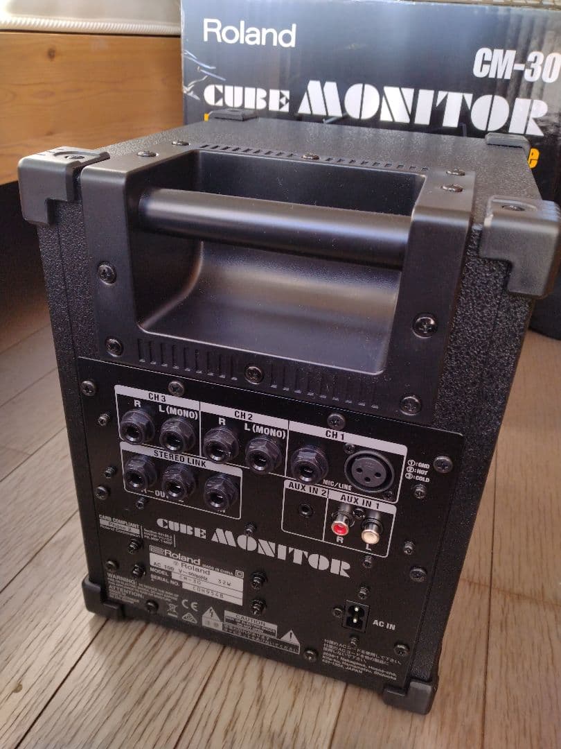 中古良品　Roland CUBE MONITOR CM-30 取説有り