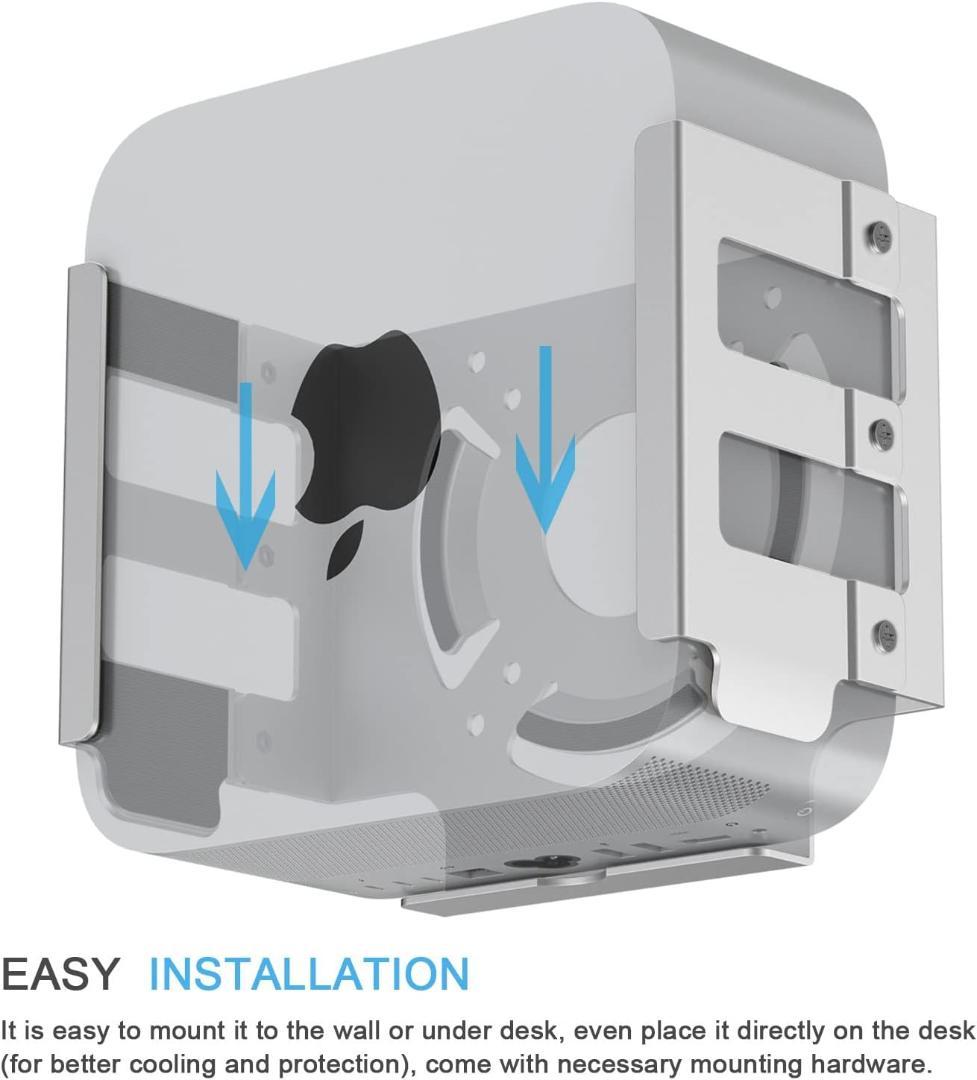 Mac Studio専用、アルミニウム マウントアクセサリー（VESA対応）