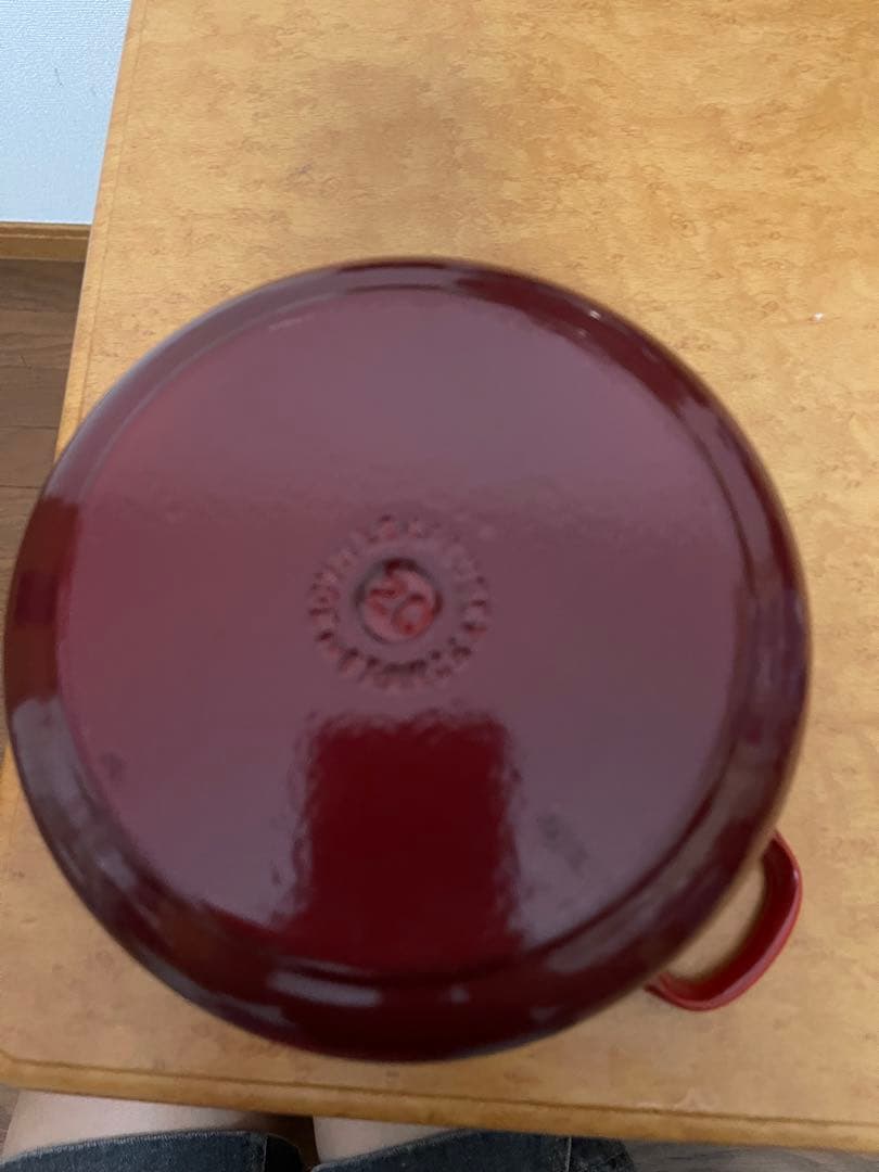 STAUB LA COCOTTE 両手鍋 赤 黒