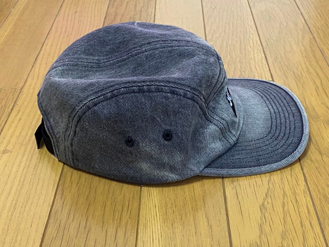プ*モ様 supreme denim camp Cap washed black