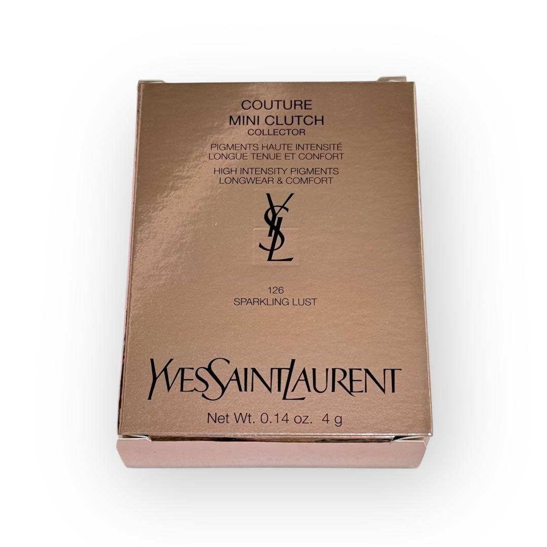 クチュール ミニ クラッチ コレクター 126 スパークリング ラスト YSL