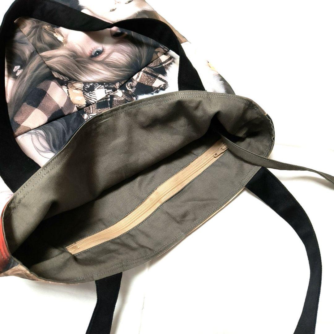 La luna様】ハンドメイドオーダー★女の子★フラットトートバッグ&巾着　5点