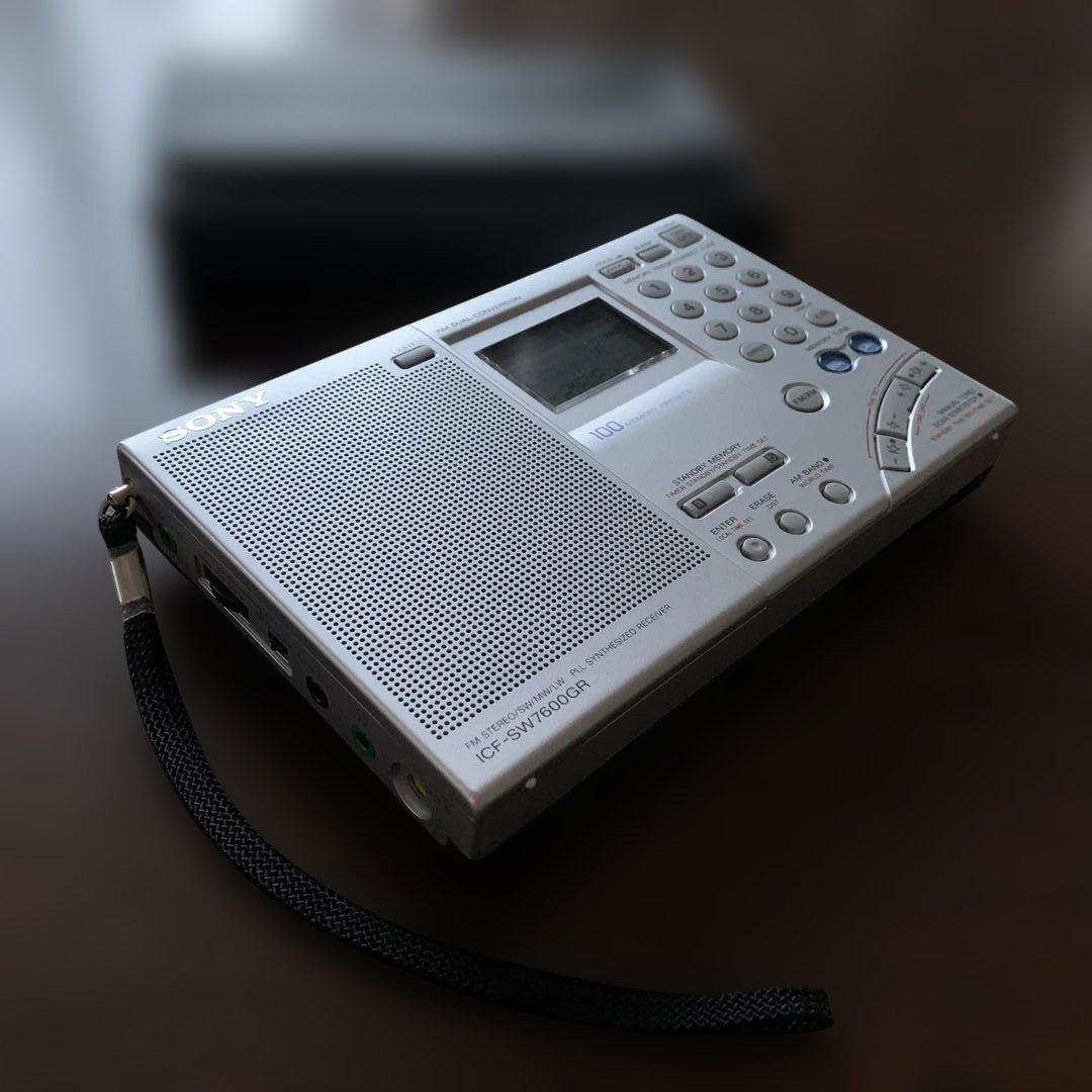 SONY ICF-SW7600GR FM ラジオ