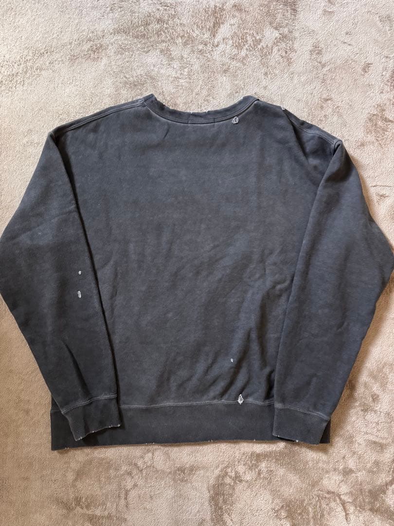 ダメージクルーネック