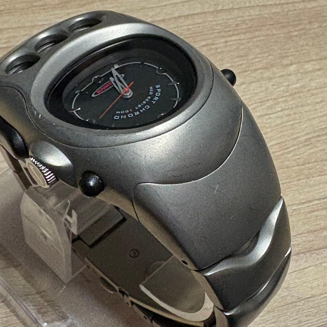 【SALE】NIKE gsx titanium 時計 00s y2k 動作品