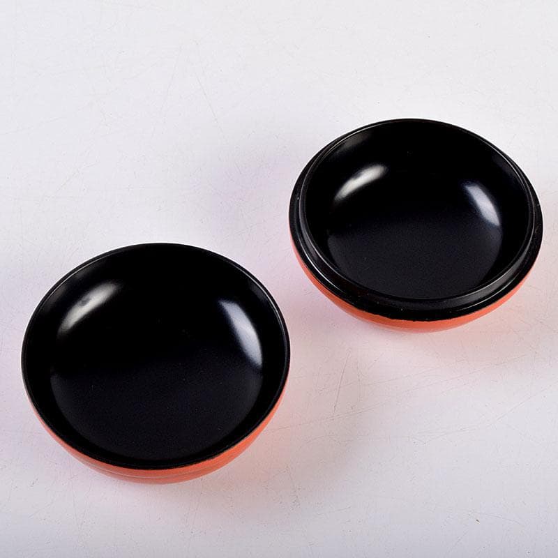 茶道具　根来塗　香合　時代箱　Z　8497