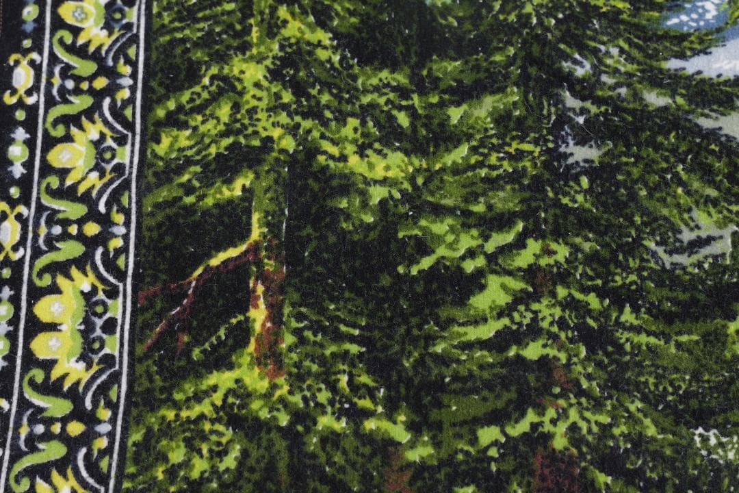 80s Moutain Rug ビンテージ　絨毯　ラグ　ブランケット