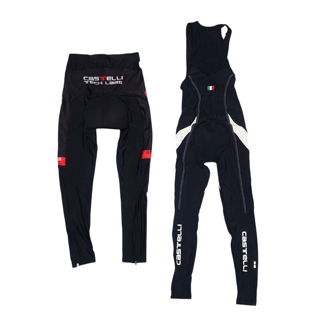 CASTELLI メンズ サイクルパンツ ビブタイツ セット