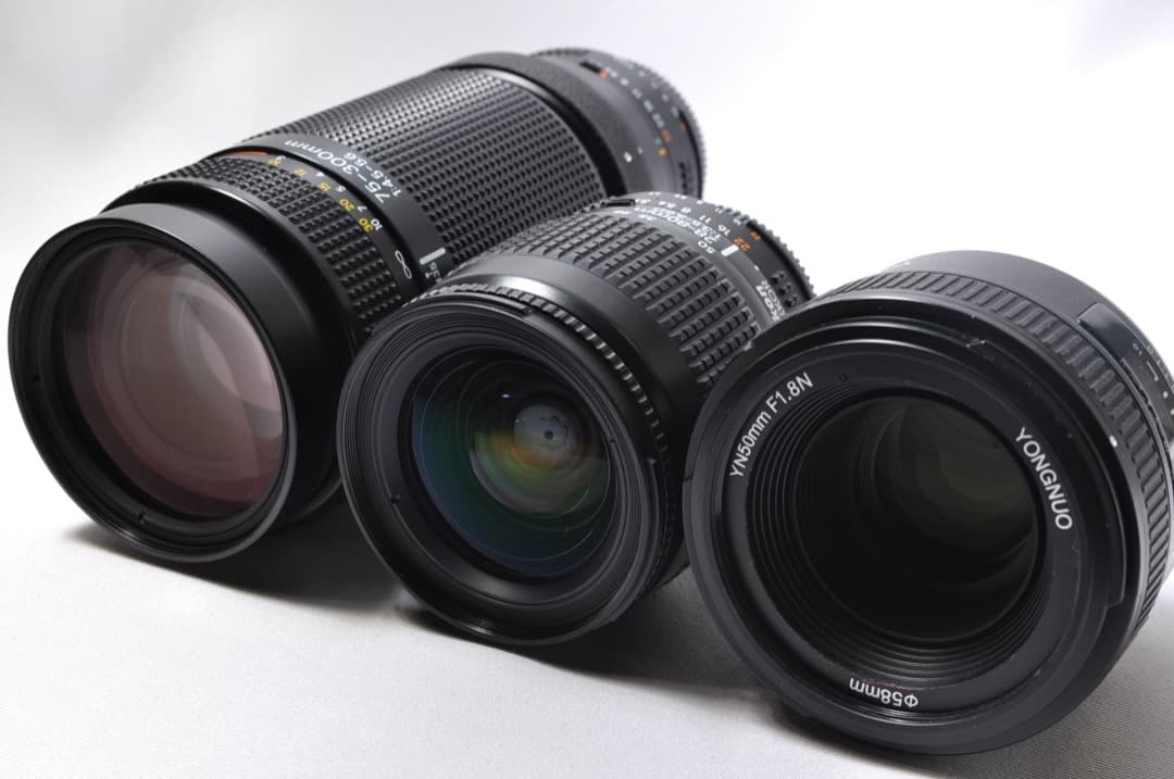 ❤️極上美品❤️ニコン D7500 単焦点＆標準＆超望遠トリプルレンズセット❤️