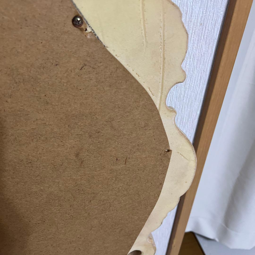 ロココ調　姿見　大型ミラー　ひび割れ加工　クラック加工