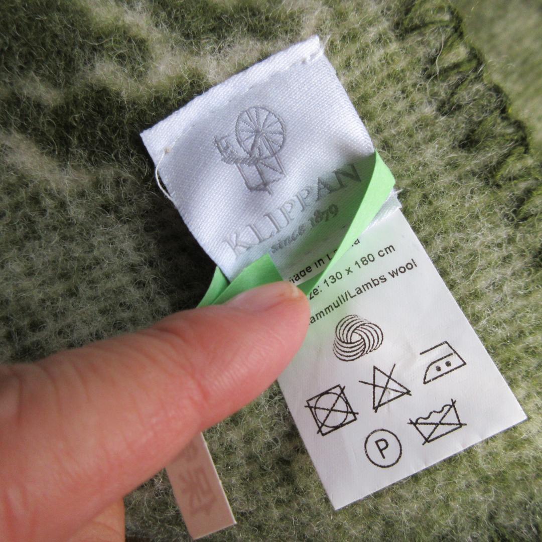 KLIPPAN ウールブランケット ミナペルホネン　ウール