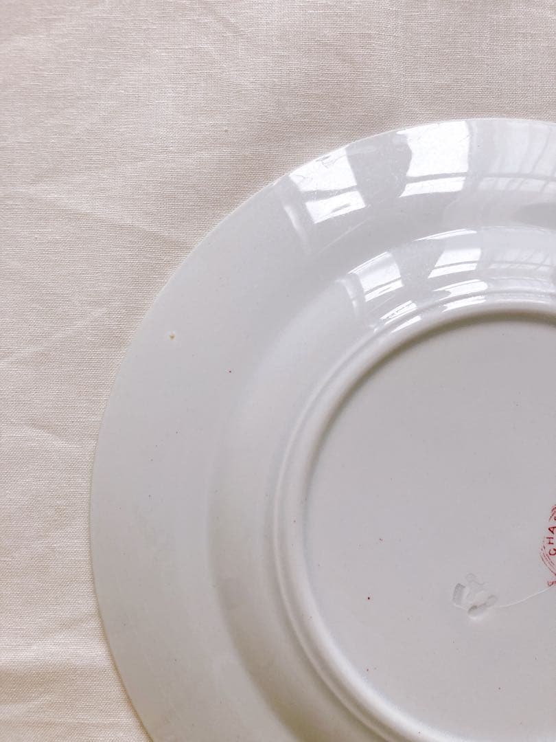 フランスアンティーク　LUNEVILLE chasseシリーズ ディナー皿①