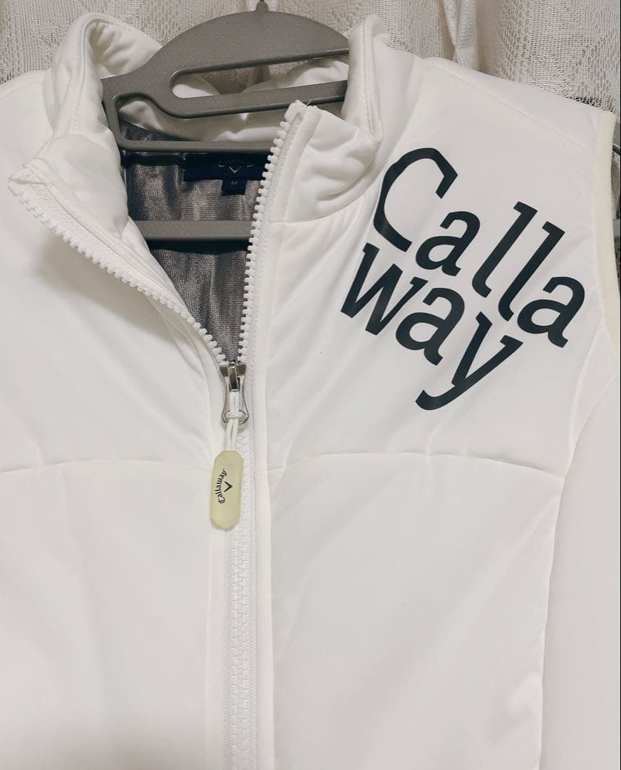 美品です　キャロウェイ　callaway 中綿入り　ワンピース　ベスト　アウター