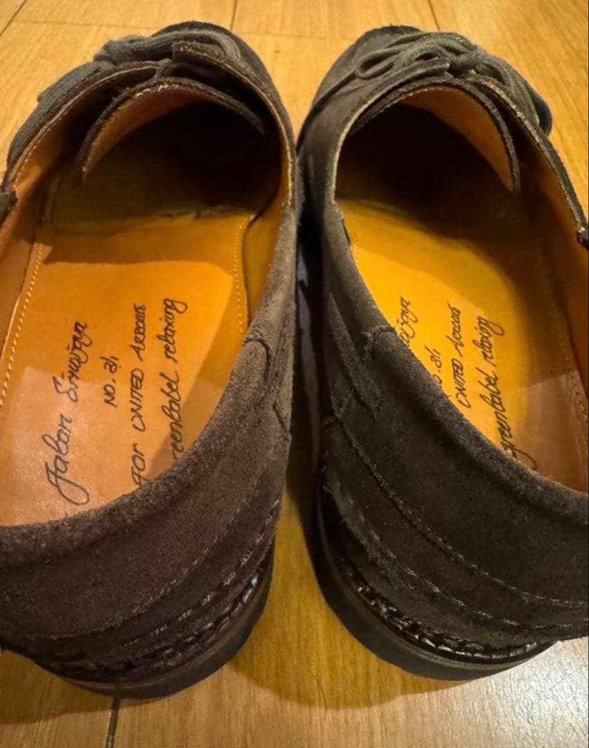 Jalan Sriwijaya Green Labelデッキシューズ