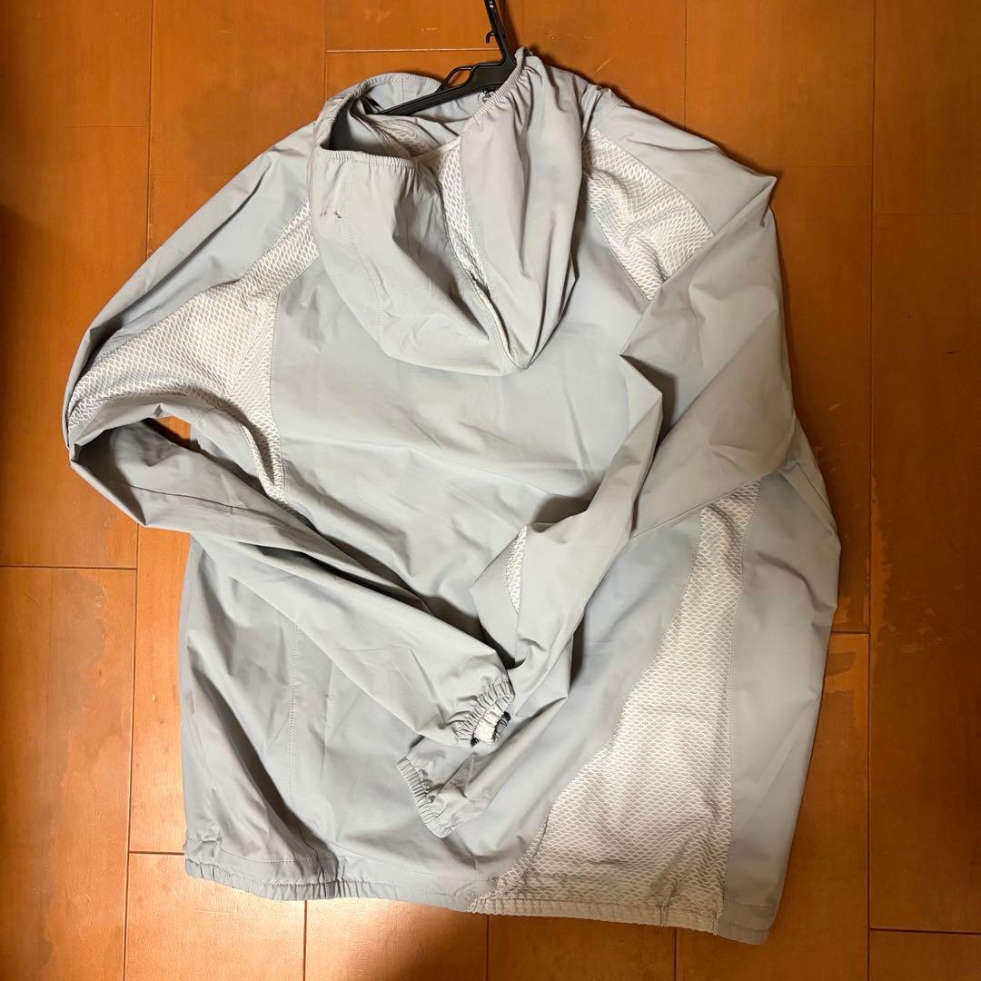 SAN SAN GEAR サンサンギア　ナイロンジャケット ライトグレー