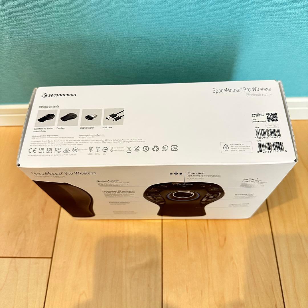 【新品】3Dconnexion SpaceMouse Pro Wireless