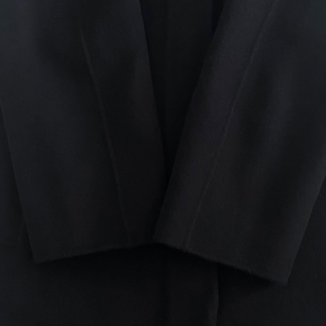 美品 セオリー Theory 23AWカシミヤ混 ダブルフェイスリバーコート P